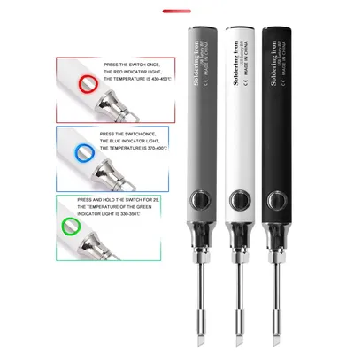 Wireless Charging Electric Soldering Iron Solder Iron USB 5V8W Fast Charging lithium battery