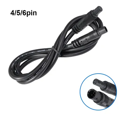 1/2m 4 5 6 8 pin core Male to Female Cord Car Rear View vehicle DVR Camera Extension connector Cable