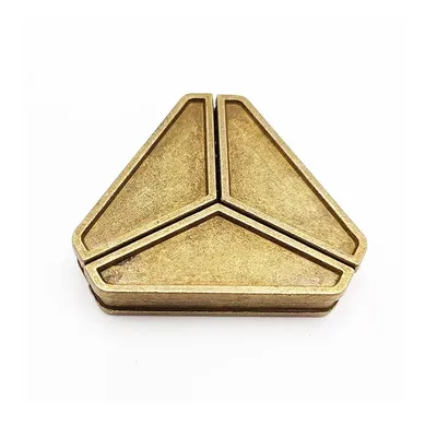 Alloy Triangle Lock Puzzle Brain Teasers Adults IQ For Children Quebra Cabeça Rompecabezas Metal