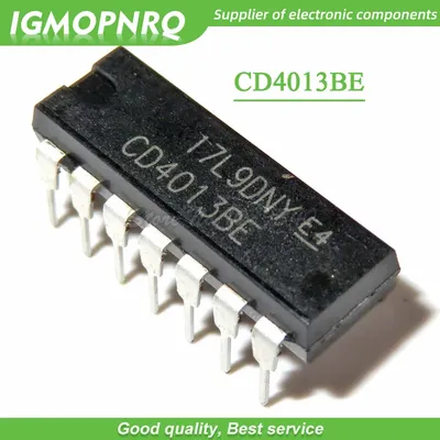 10pcs/lot CD4013BE CD4013 DIP-14 IC Preset and Reset Trigger / Logic Chip New Original