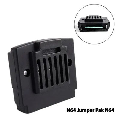 For N64 New Memory Jumper Pak Pack Game Console Expansion Card Memory Card For N64 Jumper Pack