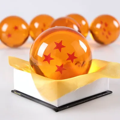 Dragon Ball 7.6CM Z Big Size 1&2&3&4&5&6&7 Star Crystal Balls Z Action Figures Toys For Chlidren New