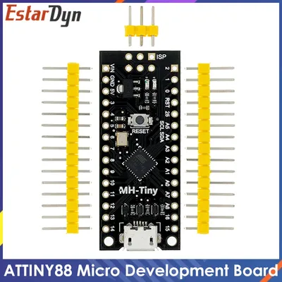 ATTINY88 micro development board 16Mhz /Digispark ATTINY85 Upgraded /NANO V3.0 ATmega328 Extended