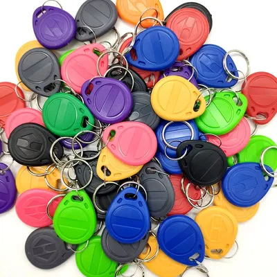 50pcs T5577 Rewritable 125KHz RFID Key Fob EM4305 Copy Writable Rewrite Duplicate RFID Tag Proximity