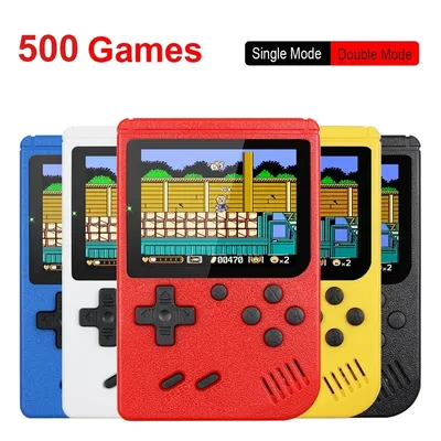 Retro Portable Mini Handheld Video Game Console 8-Bit 3.0 Inch Color LCD Kids Color Game Player