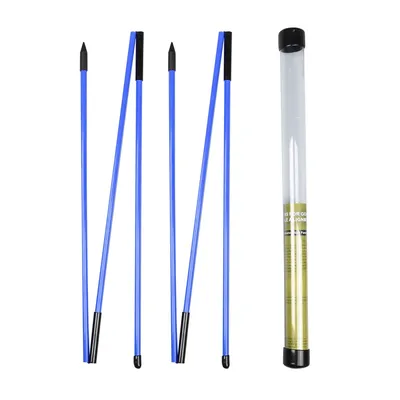 2 Pack Golf Alignment Stick Golf Alignment Sticks Collapsible Golf Practice Rods Swing Trainer
