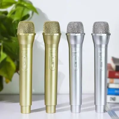 1PC Fake Prop Microphone Props Artificial Microphone Prop Kids Fake Micplastic Pretend Karaoke
