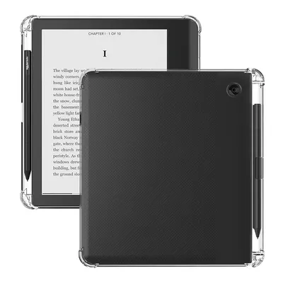 For Kobo Elipsa 2E/Elipsa 10.3 Inch Shockproof Case with Pen Slot Transparent TPU Soft Protective Cover for Kobo Sage 8.0"
