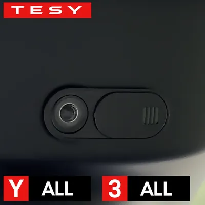 Car Camera Cover For Tesla Model Y 3 Cybertruck All Webcam Slide Blocker Privacy Protector