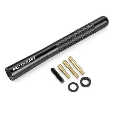 Car Aerial Antenna 4.7 Inch For MITSUBISHI COLT MIRAGE FTO MAGNA LANCER RALLIART Exterior Tuning Accessories Carbon Fiber Decor