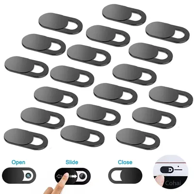 1/20PCS Webcam Cover Shutter Magnet Slider Universal Antispy Camera Cover For Web Laptop Ipad