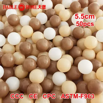 Outdoor Sport Ball Eco-Friendly Water Pool Ocean Wave Ball 50pcs 5.5cm Stress Air Ball Funny Toys