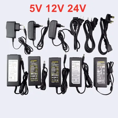 DC 12V Switching Power Supply 5V 6V 8V 9V 13V 15V 24V 1A 2A 3A 5A 6A 8A 10A Transformer AC 220V TO