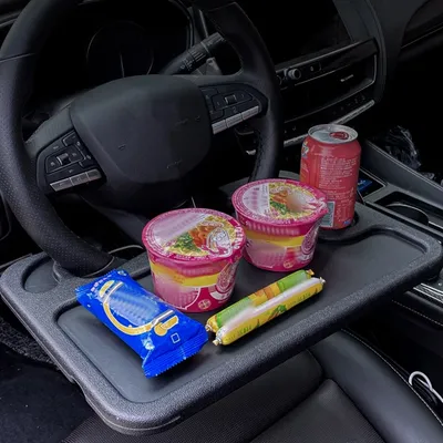 Car Table Holder Steering Wheel Car Laptop Computer Desk Mount Stand Table Eat Work Cart Drink Food