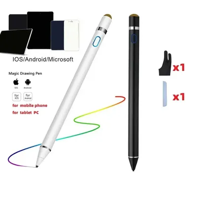 2 in 1 Universal Stylus Pen For IOS Android apple pencil 1 iPad Air Pro Mini Pen Touch Pen Suitable