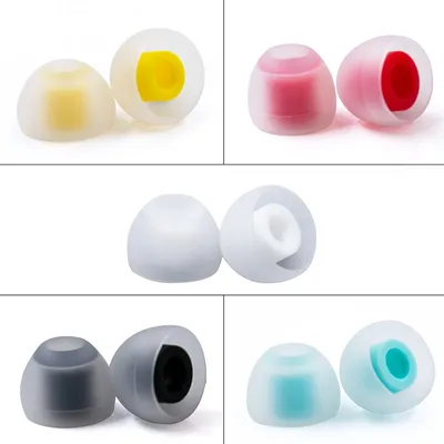 KBEAR 07 Silicone upgraded Eartips 1 pair(2 pcs) 5 pairs(10pcs) Noise Isolating with S M M- L Size For KBEAR TRI Earphone