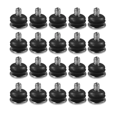 20pcs Computer Case Shockproof Screws Shockproof Screws + Shock Absorption 3.5-inch or 2.5-inch HDD