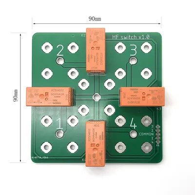 4:1 coax remote antenna switch SO-239