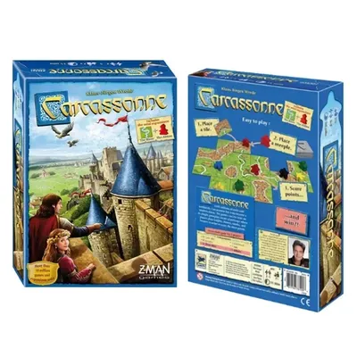 Carcassonne Winter Edition Board Game 2-5 Players For Family/Party/Gift Best Gift Funny