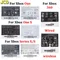 1PCS For Xbox 360 Black White Controller Sticker Label For Xbox One Slim Series S X Game Handle Back