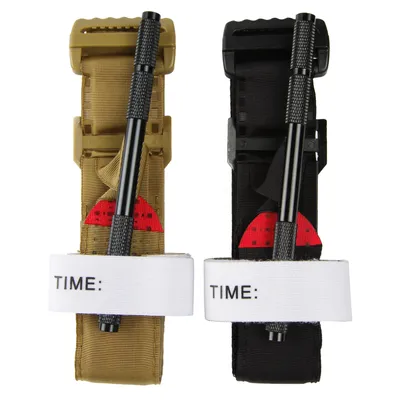 Military Survival Tourniquet Metal Turnstile Tactical Combat Rotating Medical Emergency Strap Trauma