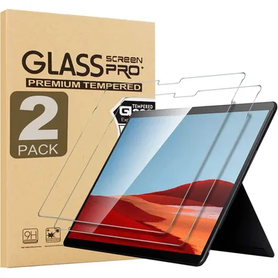 2pcs Screen Protector Tempered Glass For Microsoft Surface Go 2 3 10.5 Pro 4 5 6 7 8 9 X 12.3 HD