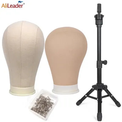 64CM Mini Tripod Stand for Hold Mannequin Head Good Quality Wig Making Head with T-pins Adjustable
