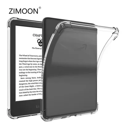 For Kindle 11th Transparent Case for Kindle Paperwhite 12th Premium Soft Cover for Oasis 9/10th Protective Slimshell for Voyage