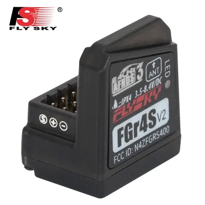 Flysky FGR4S V2 Receiver AFHDS Single-Antenna Bidirectional PWM /PPM / IBUS Output Receiver for