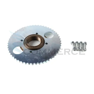 Electric Scooter Rear Wheel T8F 44T/54T 4 Bolt Sprocket Chain Drive Gear & Freewheel Adapter For