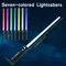 Two-in-one long sword combination laser sword war light toy transparent sword toy sword flash stick boys and girls toy plastic t