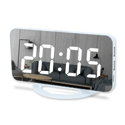 Digital Alarm Clocks LED Electronic Clock Desk/ Wall Clocks for Bedroom Living Room Office Large