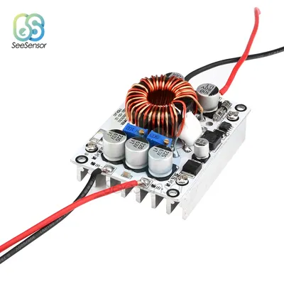 DC-DC 10-70V to 5-58V 30W 180W Boost Buck Converter CC CV Power Supply Module Adjustable Step