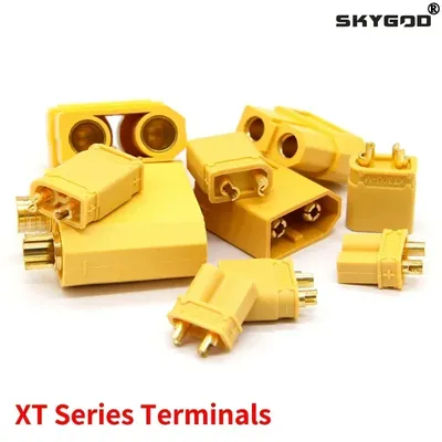 XT Series XT30U XT60 XT90 Connector Plug Bullet Welding Terminal Suit for RC Lithium Polymer Battery