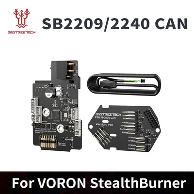 BIGTREETECH EBB SB2209 SB2240 CAN V1.0 CanBus HeadTool USB PT1000 for Klipper Voron StealthBurner VS