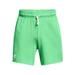 Under Armour Men's Rival Terry 6" Short (Size S) Court Green, Cotton,Polyester