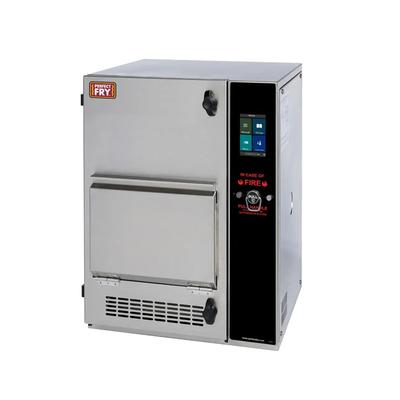 Perfect Fry PFC730 Ventless Semi-Automatic Countertop Commercial Electric Fryer - 15.34 lb Vat, 240v/3ph