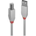 Lindy USB-Kabel usb 2.0 usb-a Stecker, usb-b Stecker 0.50 m Grau 36681