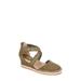 Clo X Band Laser Strappy Espadrille Wedge Sandal