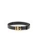 Dolce & Gabbana Smooth Calfskin Logo Belt