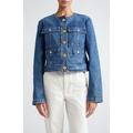 A. L.c. Cleo Crop Denim Jacket