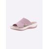 Pantolette JANA, Damen, Gr. 39, rosa (rose), Textil, sportlich, Schuhe