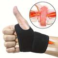 2pcs Carpal Tunnel Wrist Brace, Comfortable Adjustable Wrist Protector For Left And Right Hand