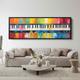Hand painted Abstract Colorful Piano Keys Oil Painting Textured Painting Canvas Painting best Gift For Pianist Gift For Musician oil painting still life oil painting