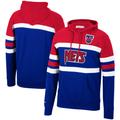 Mitchell & Ness Red/Royal New Jersey Nets Head Coach Pullover Hoodie für Herren