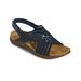 Appleseeds Women's Mar Sandal By Easy Spirit® - Blue - 6.5 - Medium