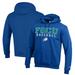 Men's Champion Blue Florida Gulf Coast Eagles Stack Baseball Powerblend Pullover Hoodie