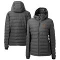 Women's Cutter & Buck Gray Minnesota Golden Gophers Vault Mission Ridge Repreve Eco Insulated Long Puffer Jacket