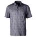 Men's Cutter & Buck Black Tennessee Volunteers Pike Constellation Print Stretch DryTec Polo