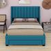 Latitude Run® Full Size Storage Bed Velvet Upholstered Platform Bed w/ A Big Drawer | Wayfair 914979230CAE4F4C9EF52EC5CE4D41D3